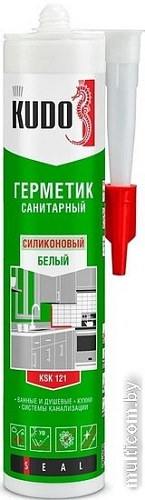 Короб Kudo Санитарный KUSSIL280S-0 280 мл (белый)