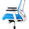 Кресло Chair Meister Nature II Slider 3D (белая крестовина, голубой)