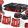Винтоверт Milwaukee M18 FUEL Promo FID3100P-502P 4933498244 (с 2-мя АКБ, кейс, набор оснастки)