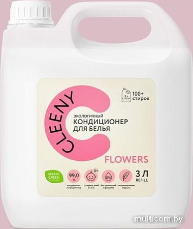 Кондиционер для белья Cleeny С цветочным ароматом (1 л)