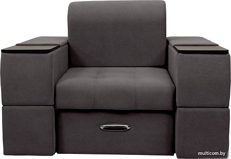 Сириус Лидер-13 НПБ 135x110 (Eva 24 велюр темно-серый)