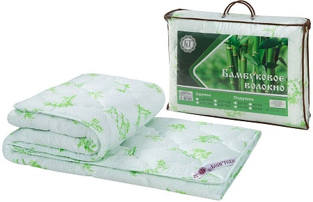 Одеяло Бояртекс Бамбук глосс-сатин всесезонное 140x205