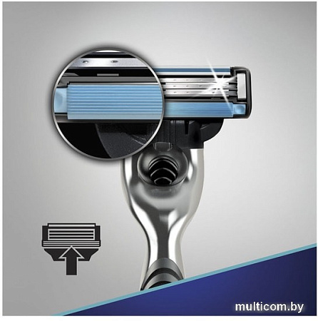 Бритвенный станок Gillette Mach3 1 сменная кассета