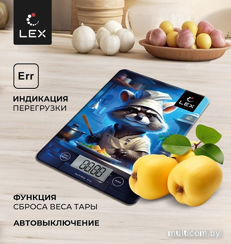 Кухонные весы LEX LXKS 9030
