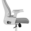 Офисное кресло Woodville Flok (серый/белый)