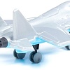 Игрушечный транспорт Полесье Самолет-истребитель Шторм 83371 (серый)