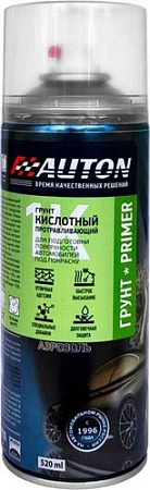 Автомобильный грунт Auton кислотный протравливающий - Зеленый - аэр. 520 мл