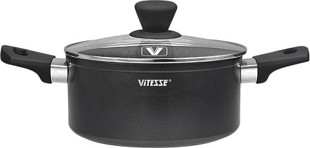 Кастрюля с длинной ручкой Vitesse Magicstone VS-2540
