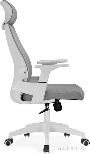 Офисное кресло Woodville Flok (серый/белый)