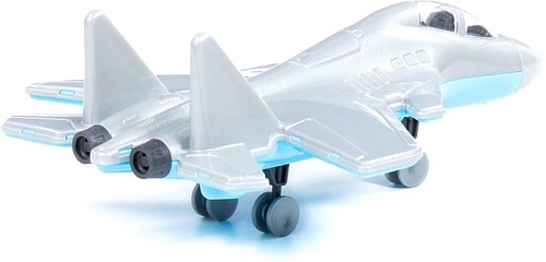 Игрушечный транспорт Полесье Самолет-истребитель Шторм 83371 (серый)