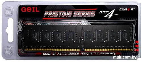 Оперативная память GeIL Pristine 4GB DDR4 PC4-21300 GP44GB2666C19SC