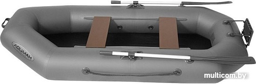 Моторно-гребная лодка Лоцман С-260 (серый)