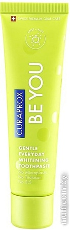 Зубная паста Curaprox Be You со вкусом яблока и алоэ 60 мл (с 3 лет)