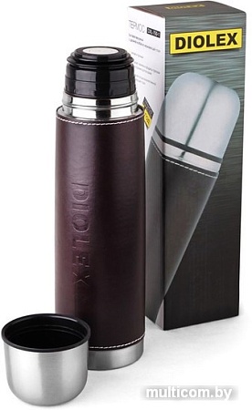 Термос Diolex DXL-1000-1 1л (коричневый)