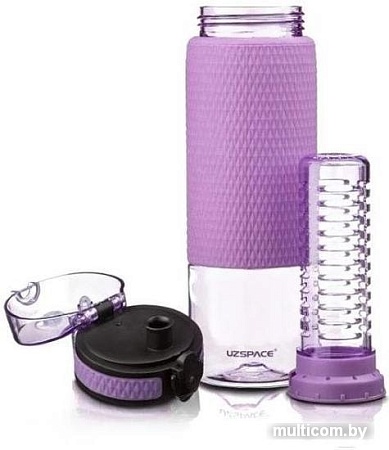 Бутылка UZSpace Diamond 5057 сиреневый