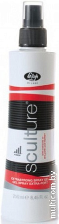 Lisap Гель-спрей Sculture Extrastrong Spray Gel экстра сильной фиксации 250 мл