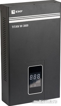 Стабилизатор напряжения EKF PROxima stab-w-3000 Titan W-3000 1.8кВт