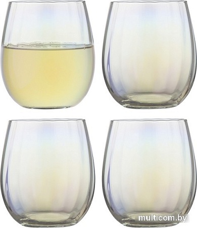 Набор бокалов для виски Liberty Jones Gemma Opal HM-GOL-CP-460-4
