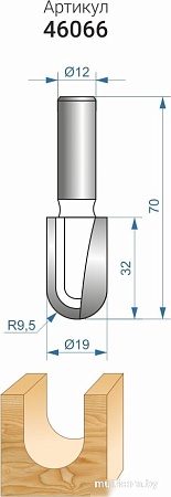 Фреза Энкор 46066