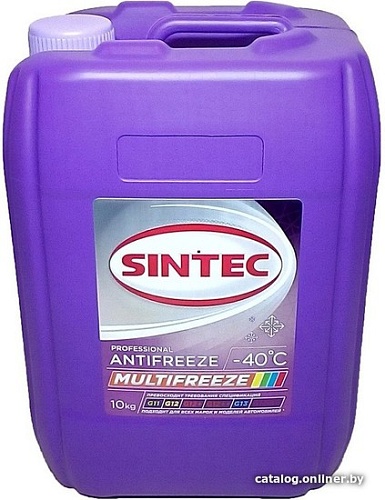 Антифриз Sintec Multifreeze 10кг