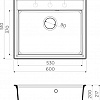 Кухонная мойка Omoikiri Daisen 60 PA