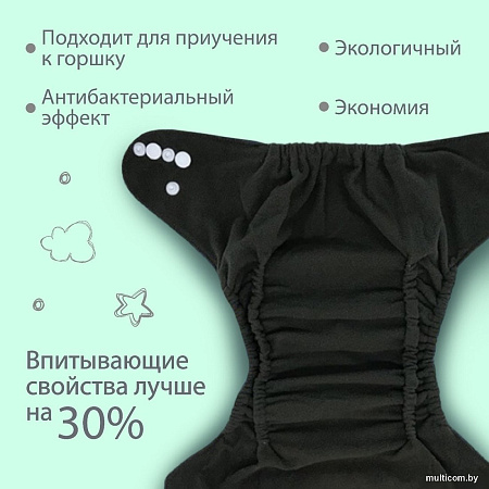 Многоразовый подгузник Крошка Я 9524651 (голубой)