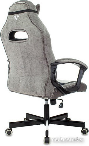 Офисное кресло Бюрократ Zombie Viking 6 Knight Fabric (серый/черный)