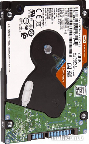 Жесткий диск WD Blue Mobile 2TB WD20SPZX