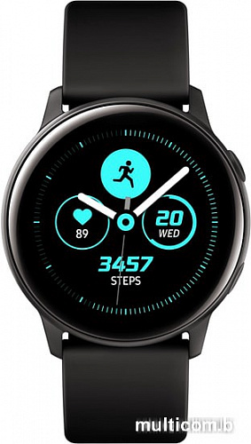 Умные часы Samsung Galaxy Watch Active (черный сатин)