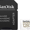 Карта памяти SanDisk microSDXC SDSQQVR-128G-GN6IA 128GB (с адаптером)