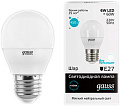 Светодиодная лампочка Gauss Elementary E27 6W 450lm 4100К 53226 (10 шт)
