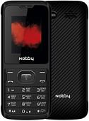 Мобильный телефон Nobby 110 (черный/серый)