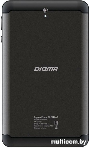 Планшет Digma Plane 8021N PS8183ML 16GB 4G (черный)