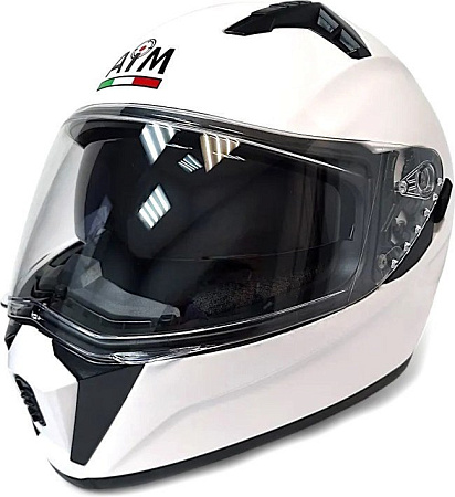 Мотошлем AIM JK320 320-007-XL (XL, белый глянец)