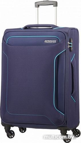 Чемодан-спиннер American Tourister Holiday Heat Navy 67 см