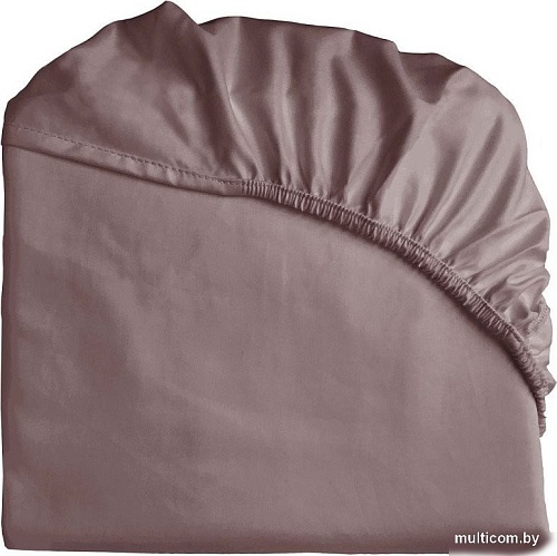 Постельное белье Primavelle 90х200 сатин Luxe на резинке 114311429-crL60 (марсала)