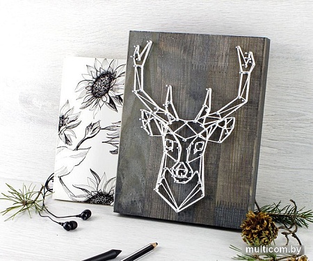 Набор для создания поделок/игрушек Woody Цвик-арт. Олень 02383