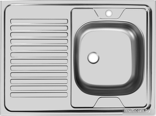 Кухонная мойка Ukinox STD800.600 5C 0RS (с сифоном)