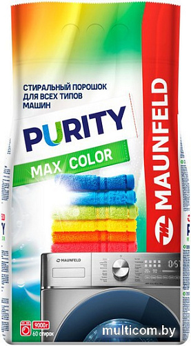 Стиральный порошок MAUNFELD Purity Max Color Automat 9 кг