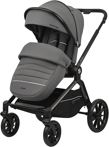 Универсальная коляска Indigo Solar (3 в 1, серый)