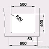 Кухонная мойка Blanco Etagon 500-U Silgranit (белый) [522231]