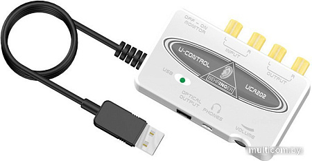 Аудиоинтерфейс BEHRINGER U-CONTROL UCA202