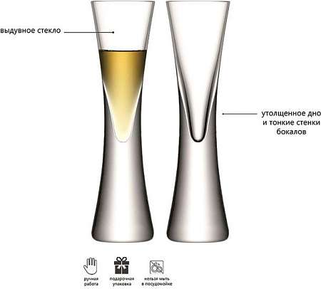 Бокал для ликера LSA International Moya G474-01-985
