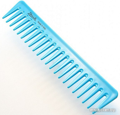 Расческа гребень Janeke Supercomb 82871BFL (неоновый голубой)