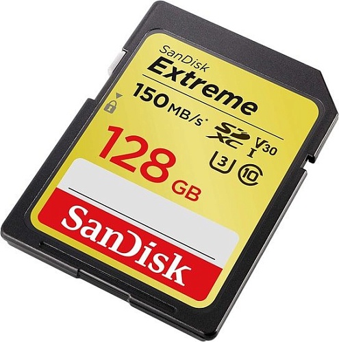 Карта памяти SanDisk Extreme SDXC SDSDXV5-128G-GNCIN 128GB