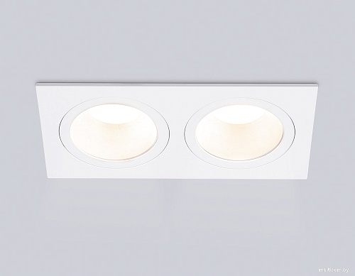 Точечный светильник Ambrella TN102830/2 WH/WH (белый/белый)