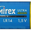 Батарейки Mirex LR14 C Алкалайн 2 шт 23702-LR14-E2