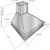Кухонная вытяжка Akpo Rustica decor 60 WK-4