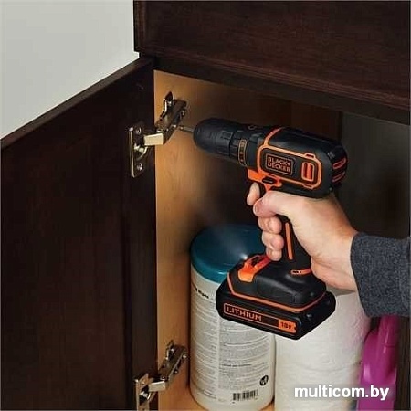 Дрель-шуруповерт Black & Decker BDCDC18K