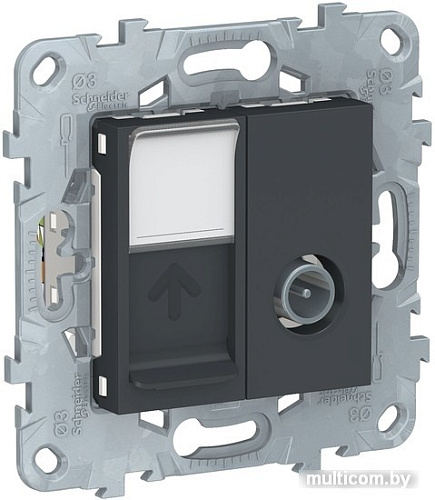 Розетка компьютерная Schneider Electric Unica New NU547054